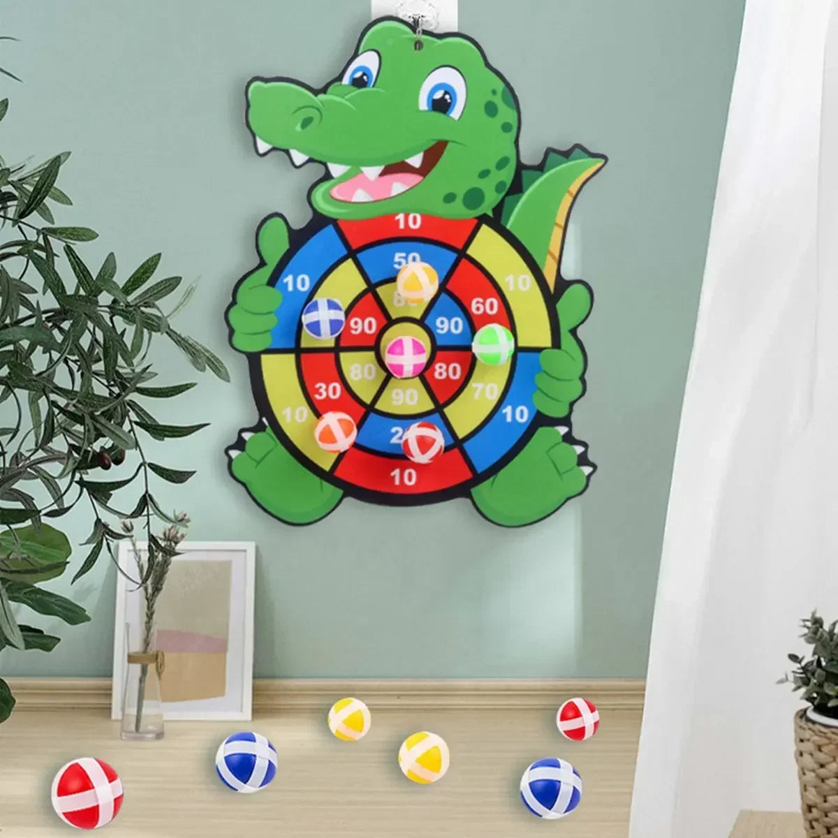 Jungle Animal Dart Plate Board Panda Safari Birthday Party Favors Kids Baby Shower Party Decoration Guest Children Toys Gifts