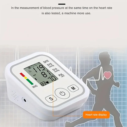 Digital Blood Pressure Monitor Equipment Automatic Professional Medical Portable Tonometer Digital Tensiometer Heart Rate Monit