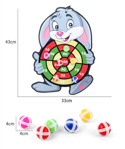 Sticky Ball Dart Board Target Sports Game Toys gor Children Outdoor Party Toys Target Sticky Ball Throw Educational Board Game