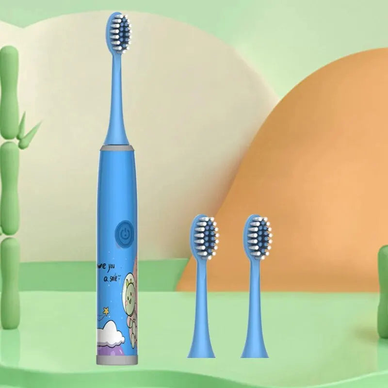 Kids' Electric Toothbrush - Soft Bristles for Autism & Early Childhood