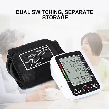 Digital Blood Pressure Monitor - Automatic Cuff