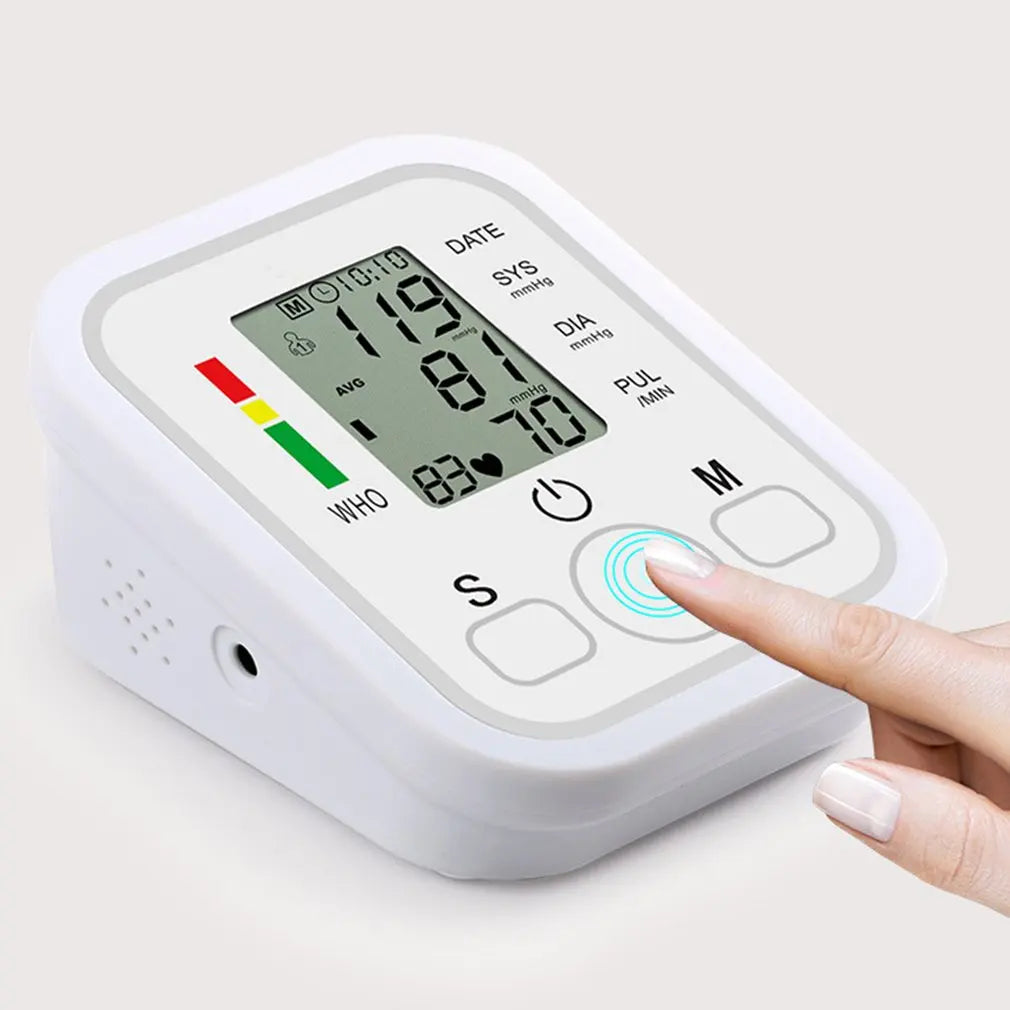 Digital Blood Pressure Monitor - Automatic Cuff