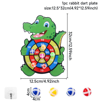 Jungle Animal Dart Plate Board Panda Safari Birthday Party Favors Kids Baby Shower Party Decoration Guest Children Toys Gifts