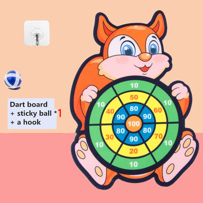 Montessori Sticky Dart Board - Educational Toy for Kids 2-4