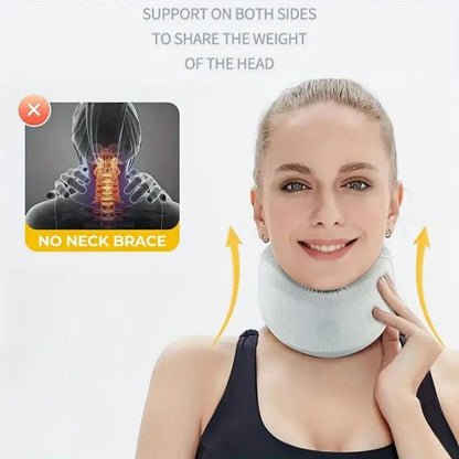 Neck Support Adjustable Neck Support Cervical Sponge Neck Protector for Sleep Neck Brace Breathable Neck Support