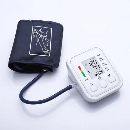 Digital Blood Pressure Monitor - Automatic Cuff