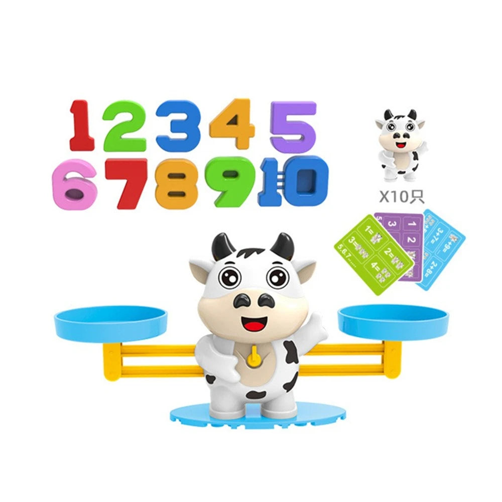 Montessori Math Toy Monkey Balance Baby Montessori Educational Games  Number Toy Educational Learning Toys Teaching Material