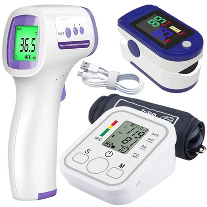 Digital Blood Pressure Monitor - Automatic Cuff