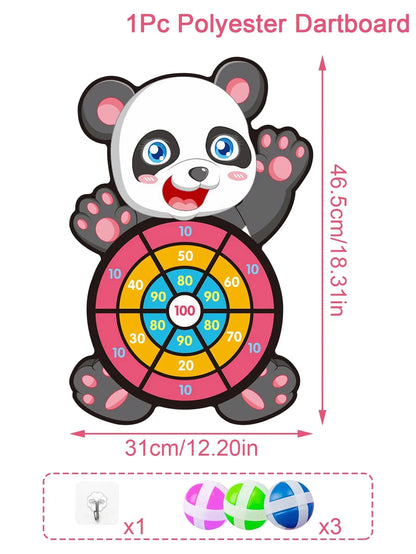 Jungle Animal Dart Plate Board Panda Safari Birthday Party Favors Kids Baby Shower Party Decoration Guest Children Toys Gifts