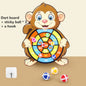 Montessori Sticky Dart Board - Educational Toy for Kids 2-4