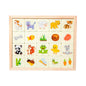 Wooden Children Match It Counting Mathematics Number Early Educational Puzzle Set Jigsaw Toy Preschool Game Gift for Kids