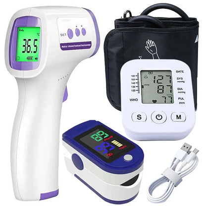 Digital Blood Pressure Monitor - Automatic Cuff