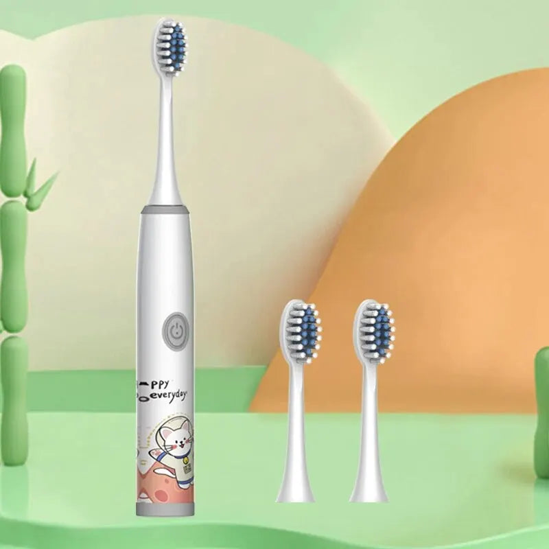 Kids' Electric Toothbrush - Soft Bristles for Autism & Early Childhood