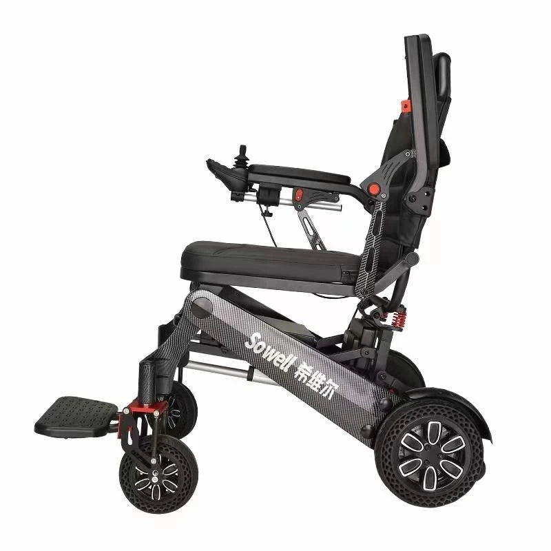 Lightweight Power Wheelchair - Automatic Folding with Remote Control