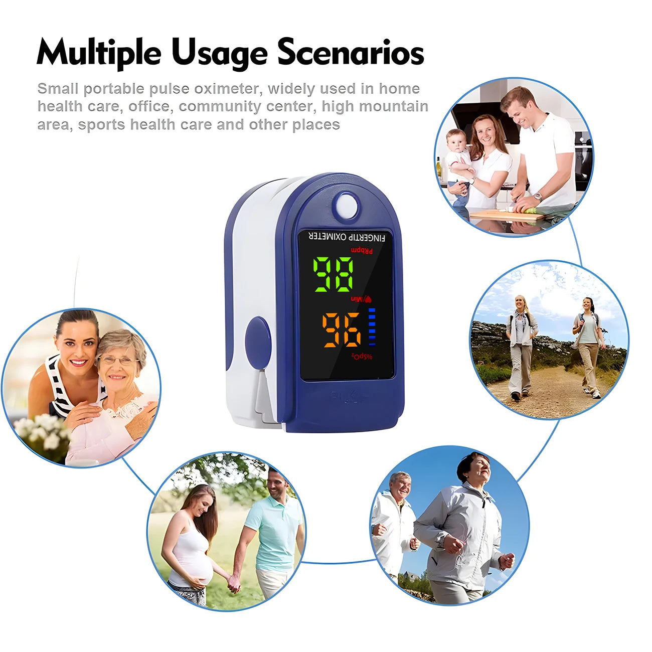 Finger Pulse Oximeter for Pediatric/Child oximetro Pulsoximeter Medical Infant De Dedo SpO2 Saturation Meter Health Care