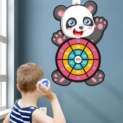 Jungle Animal Dart Plate Board Panda Safari Birthday Party Favors Kids Baby Shower Party Decoration Guest Children Toys Gifts