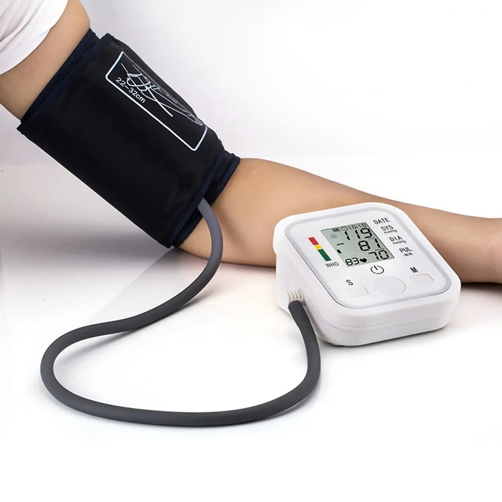 Digital Blood Pressure Monitor - Automatic Cuff