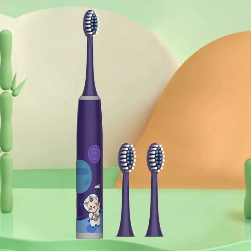 Kids' Electric Toothbrush - Soft Bristles for Autism & Early Childhood