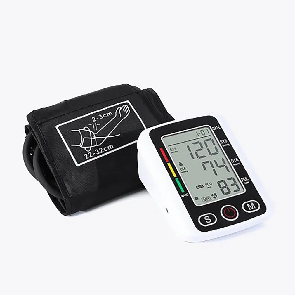 Digital Blood Pressure Monitor - Automatic Cuff