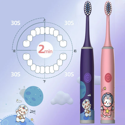 Kids' Electric Toothbrush - Soft Bristles for Autism & Early Childhood