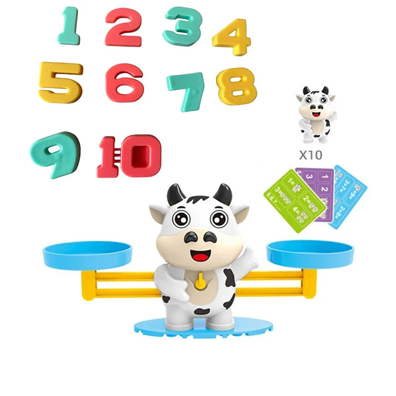 Montessori Math Toy Monkey Balance Baby Montessori Educational Games  Number Toy Educational Learning Toys Teaching Material