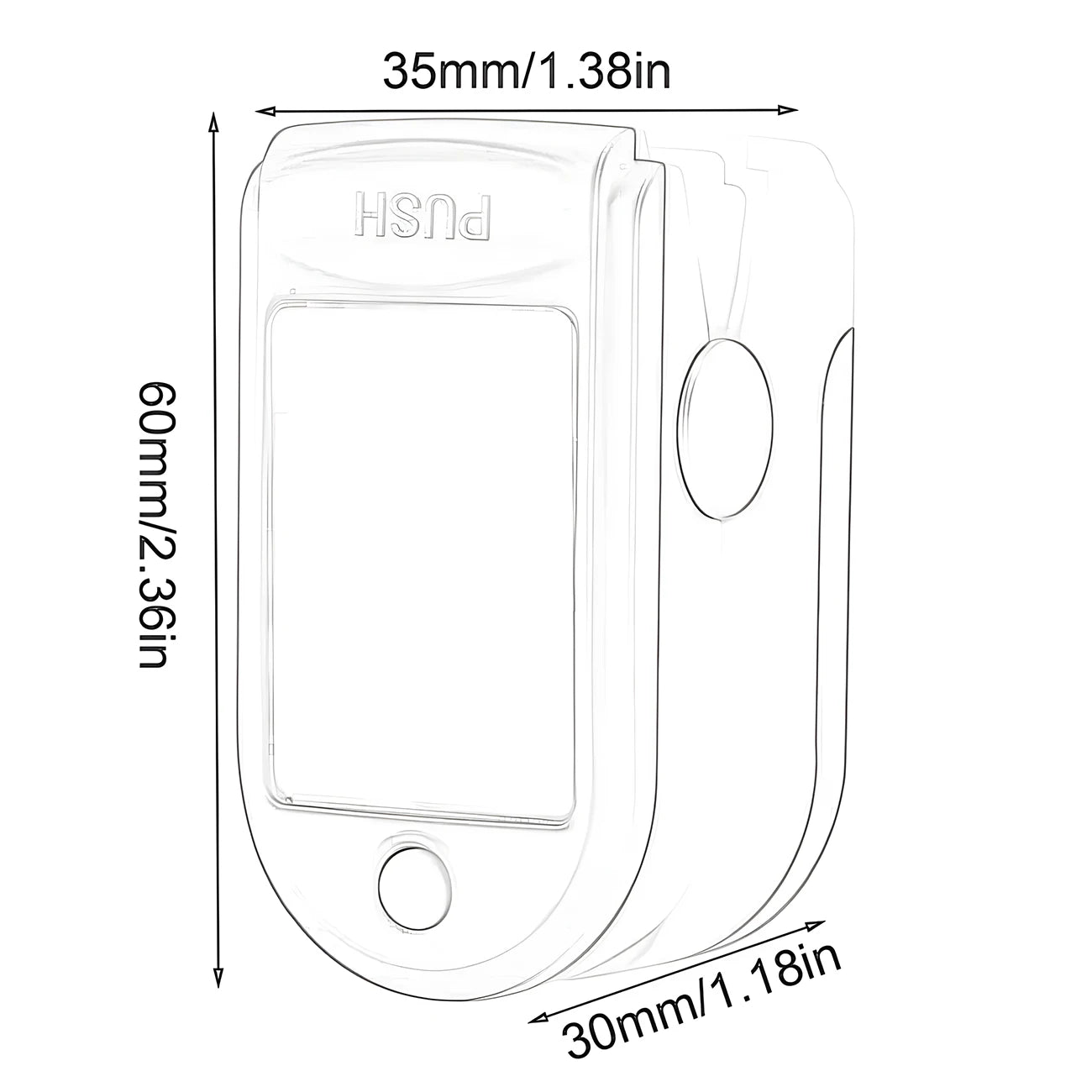 Finger Pulse Oximeter for Pediatric/Child oximetro Pulsoximeter Medical Infant De Dedo SpO2 Saturation Meter Health Care