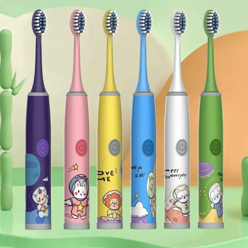 Kids' Electric Toothbrush - Soft Bristles for Autism & Early Childhood