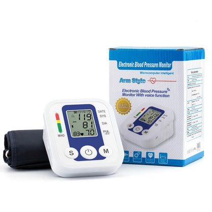 Digital Blood Pressure Monitor - Automatic Cuff