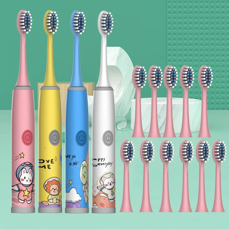 Kids' Electric Toothbrush - Soft Bristles for Autism & Early Childhood