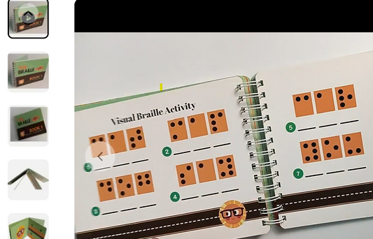 Braille Educational Book