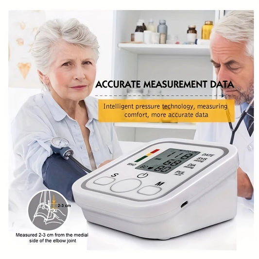 Digital Blood Pressure Monitor Equipment Automatic Professional Medical Portable Tonometer Digital Tensiometer Heart Rate Monit