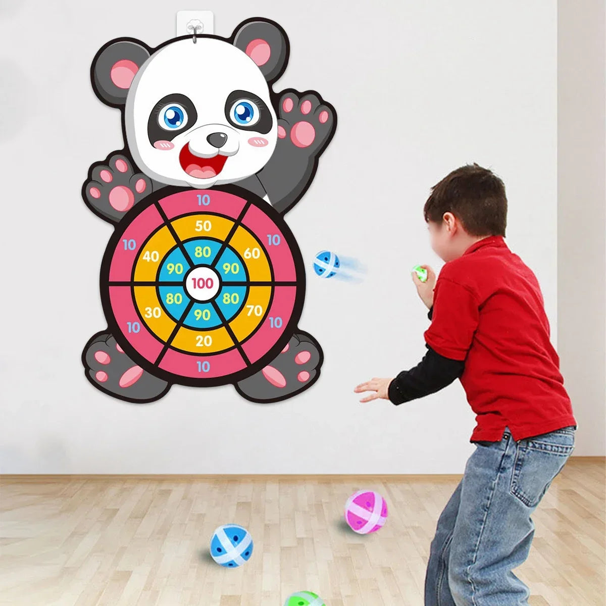 Jungle Animal Dart Plate Board Panda Safari Birthday Party Favors Kids Baby Shower Party Decoration Guest Children Toys Gifts