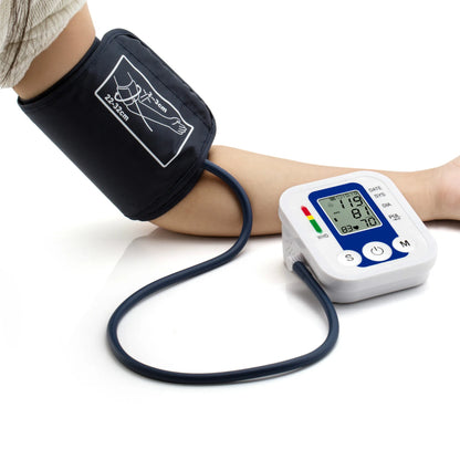 Digital Blood Pressure Monitor - Automatic Cuff