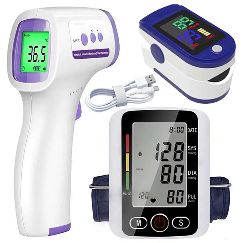 Digital Blood Pressure Monitor - Automatic Cuff