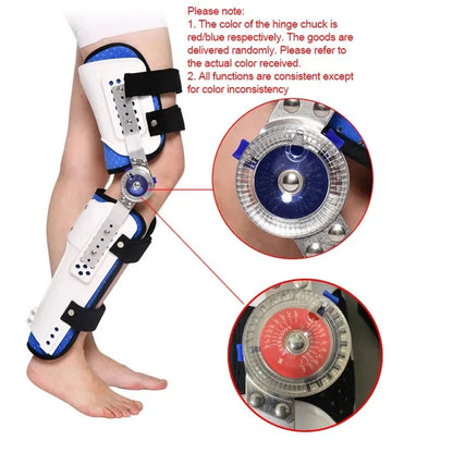 Adjustable knee Ankle Foot Medical Brace-Orthopedic Knee Joint Support-For Meniscus Injury Joint Pain Relief Rehabilitation Brac