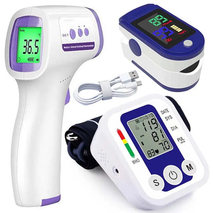 Digital Blood Pressure Monitor - Automatic Cuff